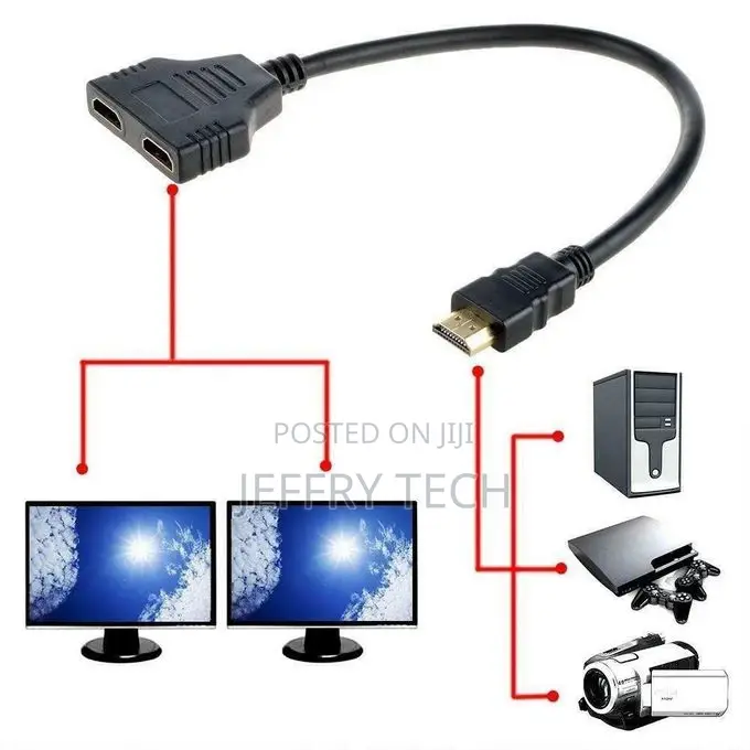 Generic HDMI Splitter Cable HDMI Splitter Adapter