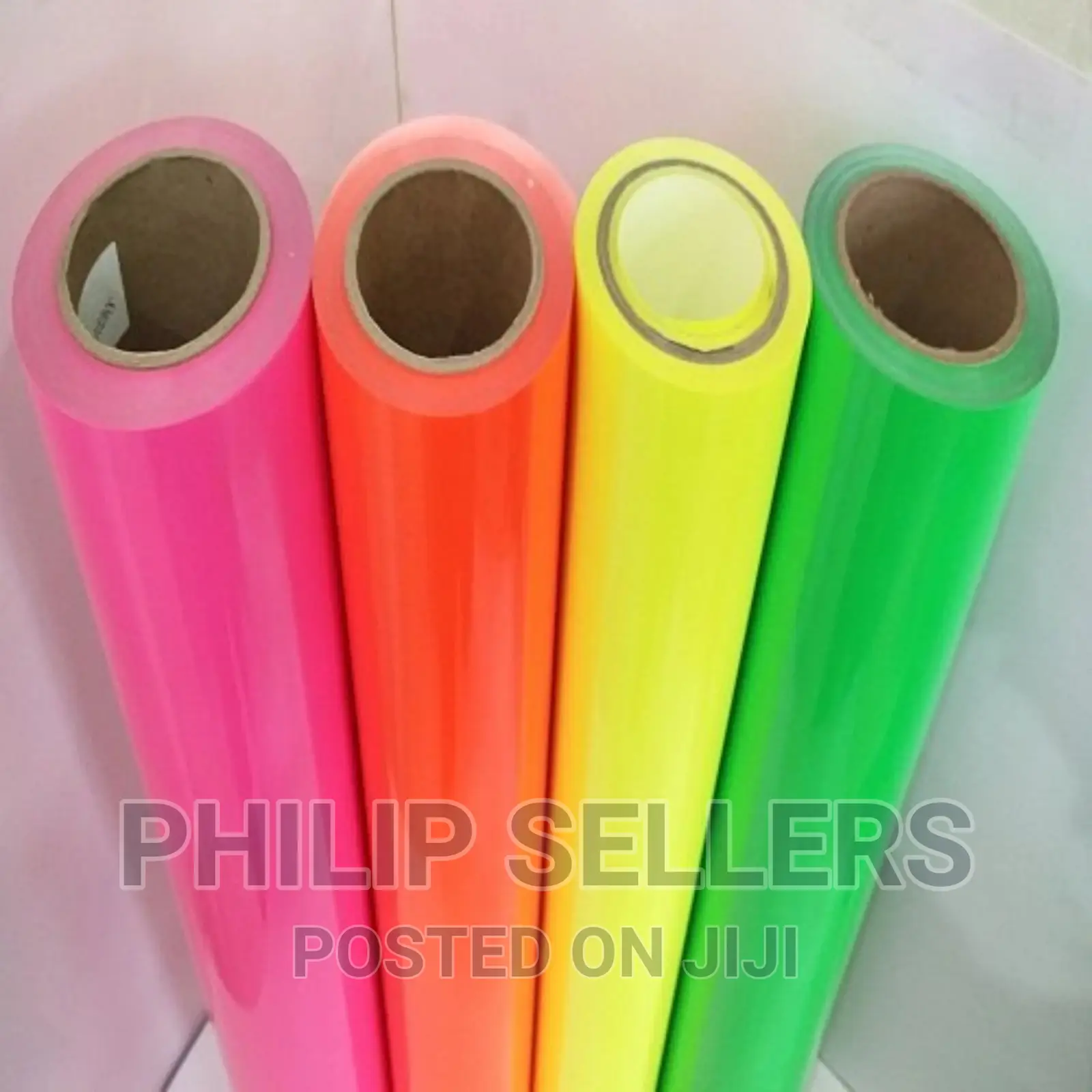 Plain Neon Green Heat Transfer Vinyl