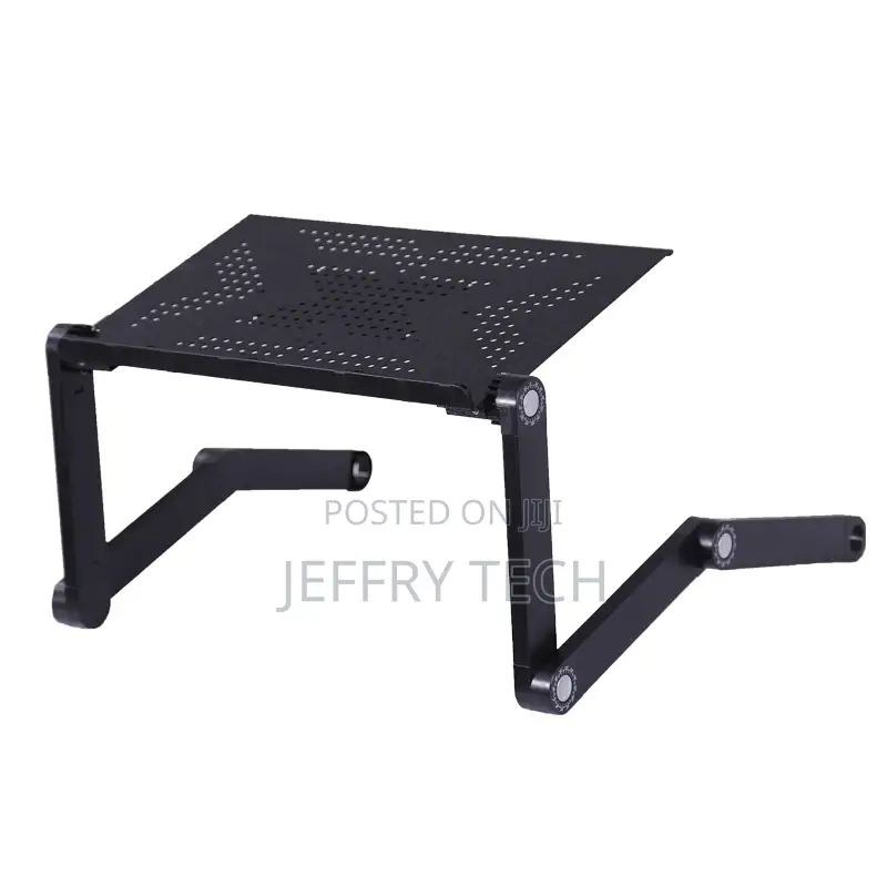 Portable Height Adjustable Aluminum Alloy Computer Table Lap