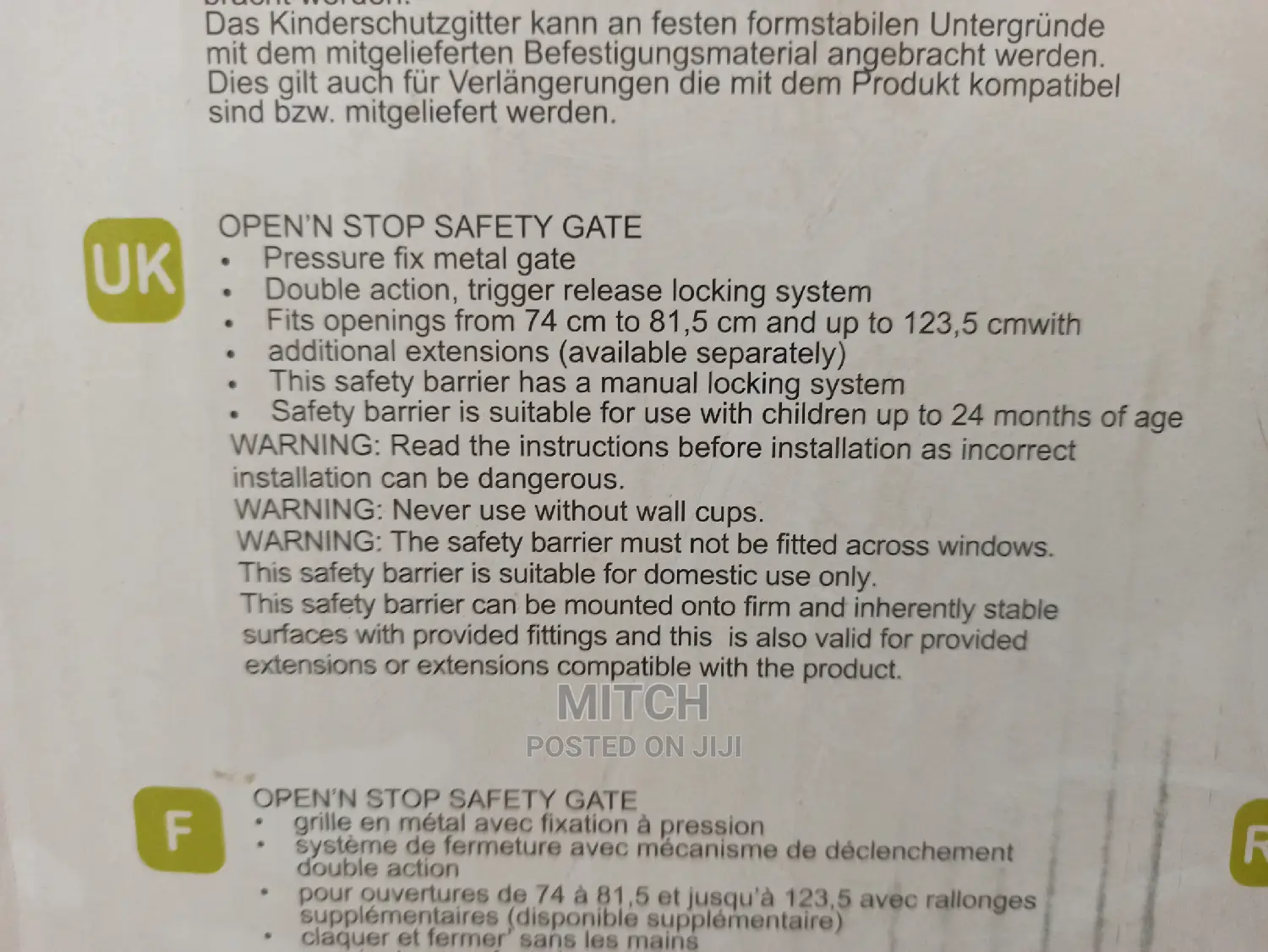Hauck Child Safety Gate