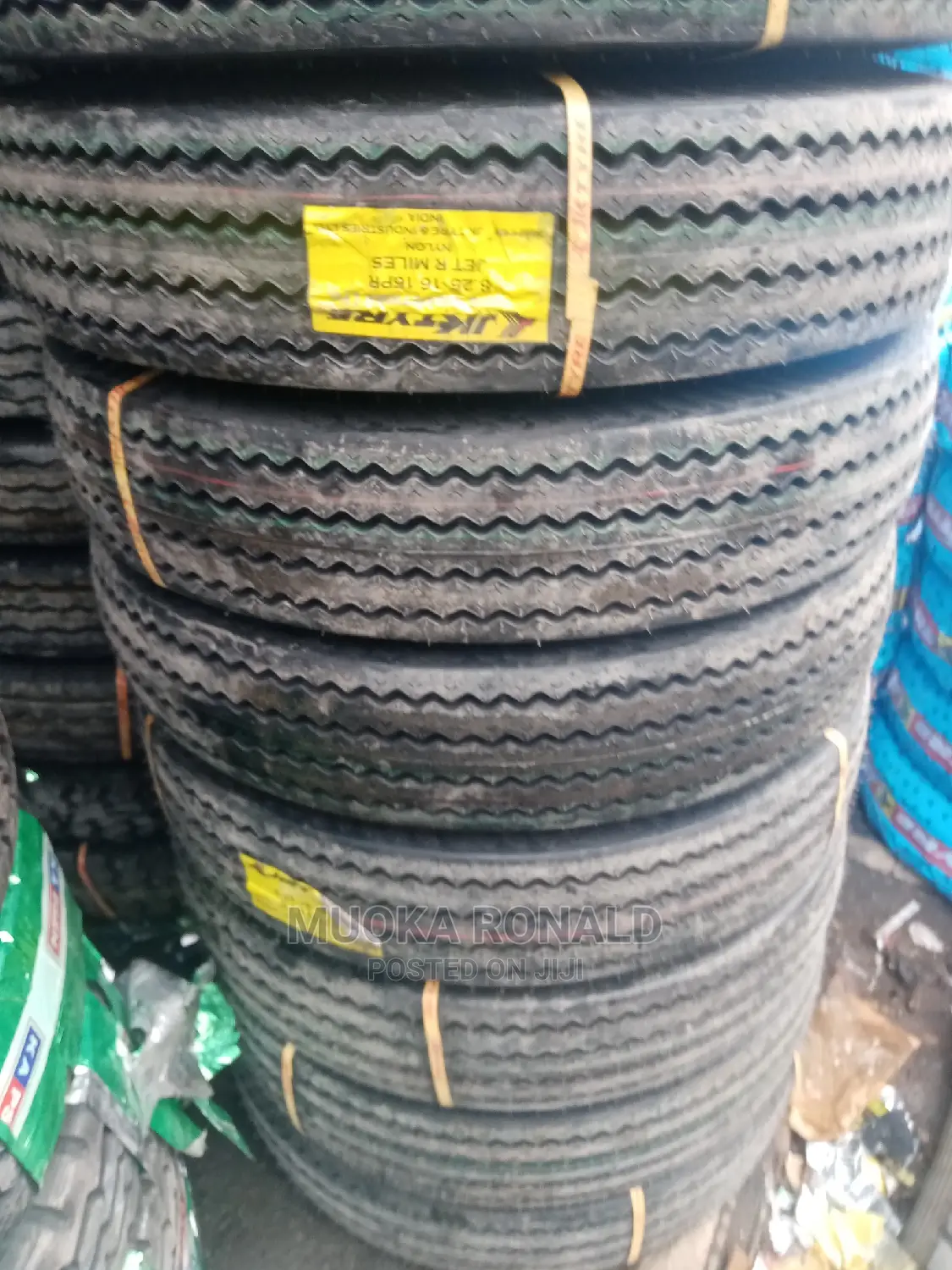 8.25R16 JK Tyre Made in India (Shipper