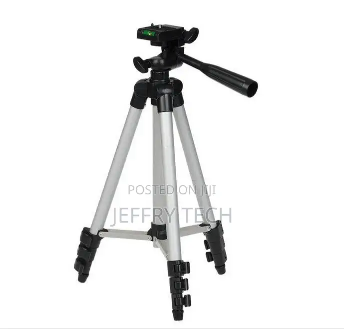 Aluminum Alloy Tripod With Phone Holder Portable Lightweight