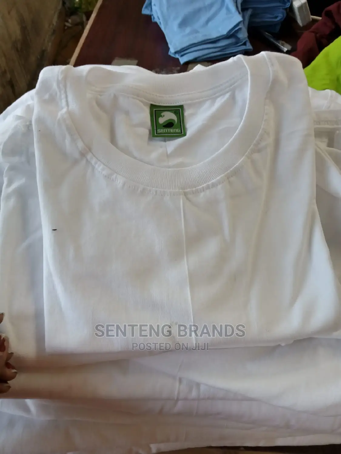 White T-Shirts Pure 100% Cotton Your Best Choice.