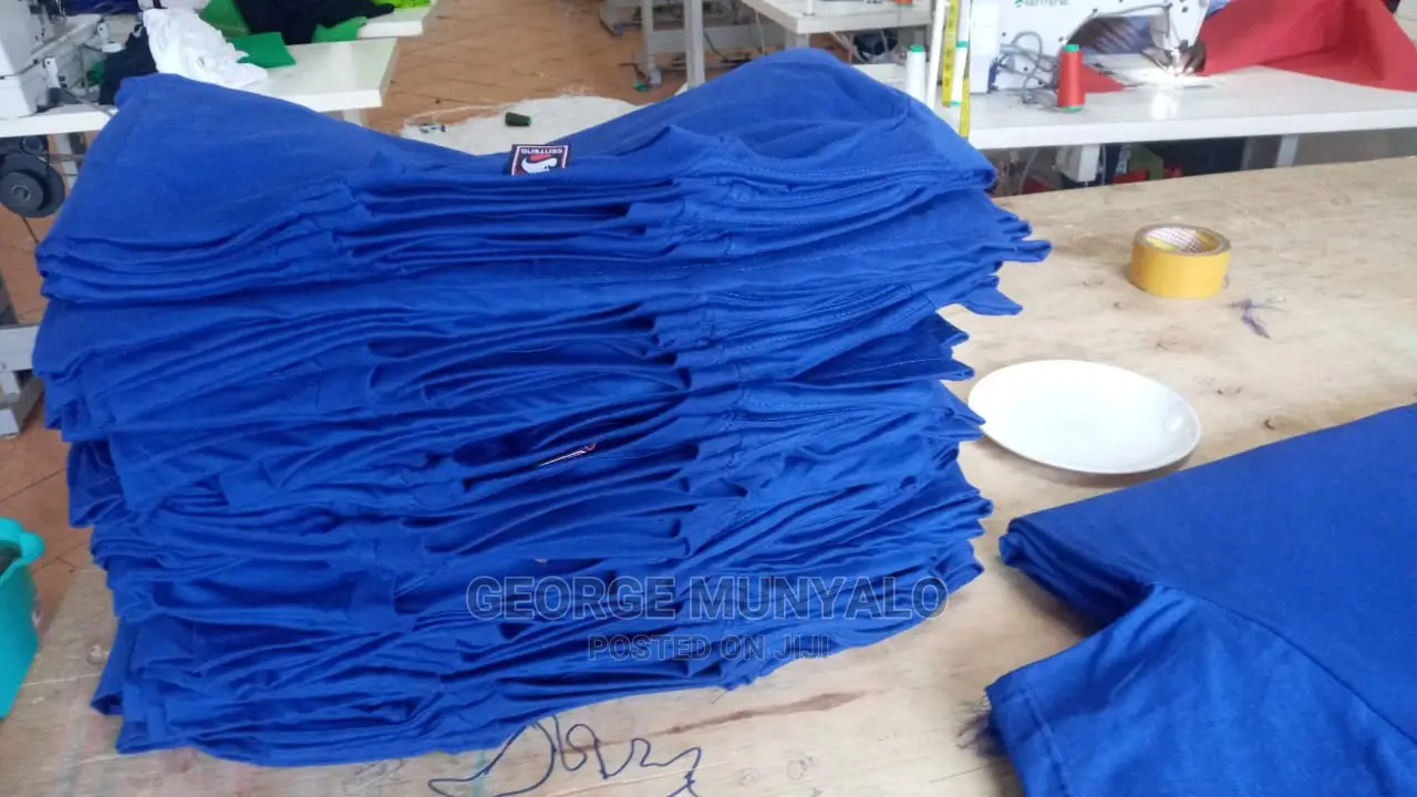 Royal Blue T-Shirts Plain