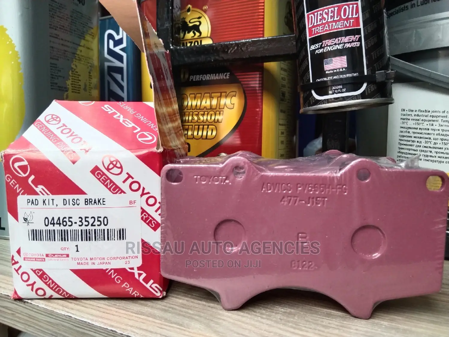 Toyota Prado 120/150, Front Genuine Brake Pads (35290)