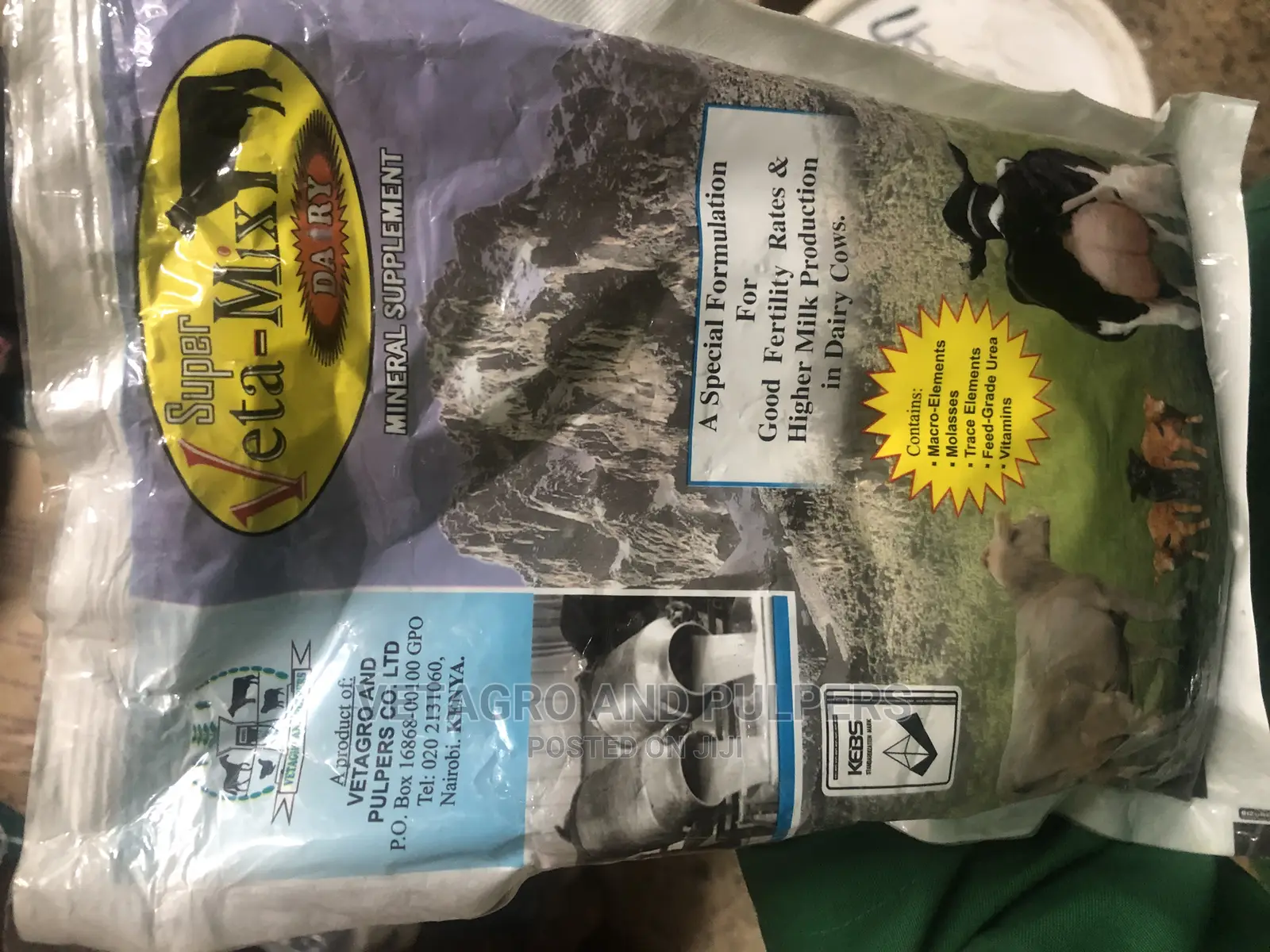 Dairy Cattle Nutritional Supplement