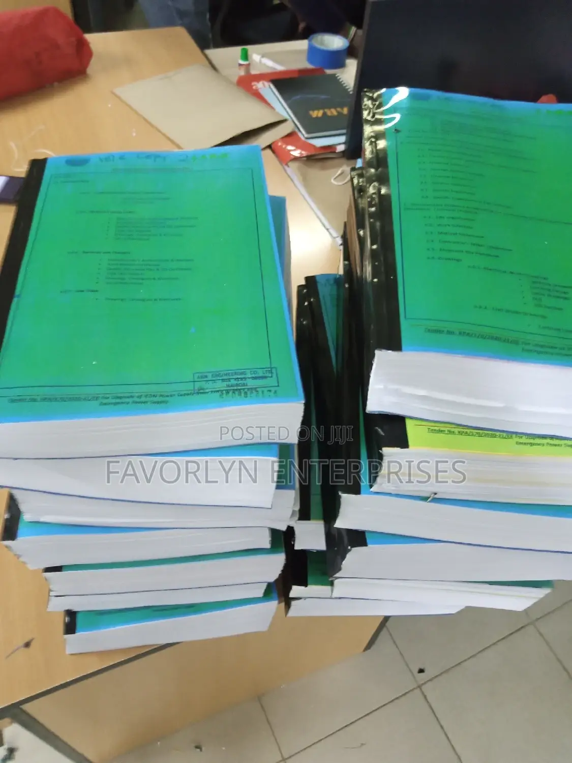 Bulky and Clean Photocopy