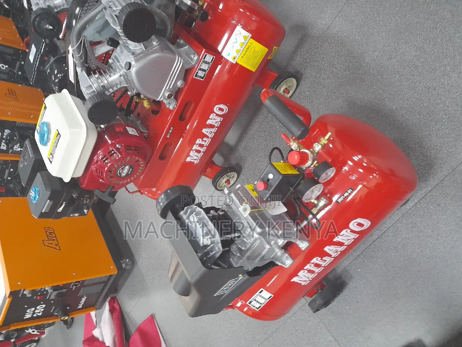 Milano 50l New Air Compressor