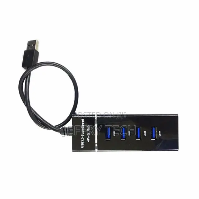 USB 3.0 Hub External 4 Ports Adapter Splitter USB Expander