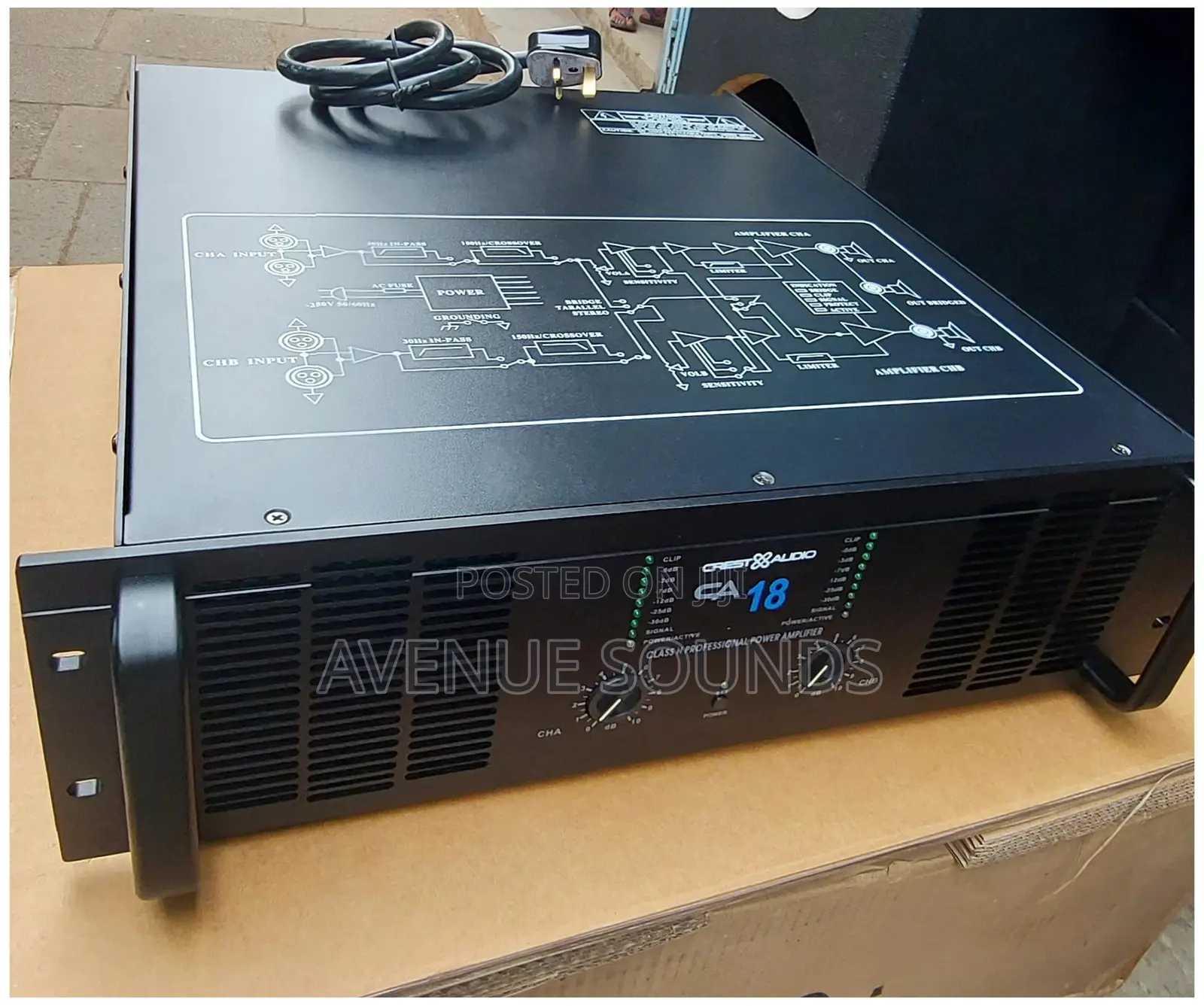 Crest Audio Ca18 Power Amplifier