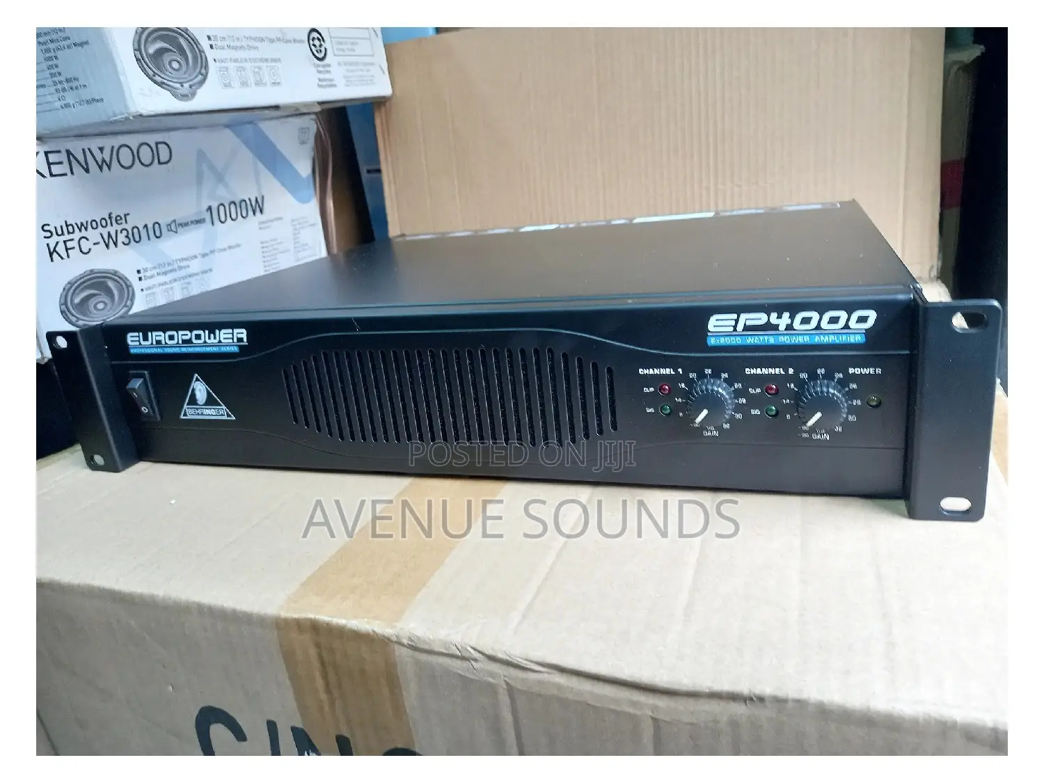 Euro Power Ep4000 Amplifier