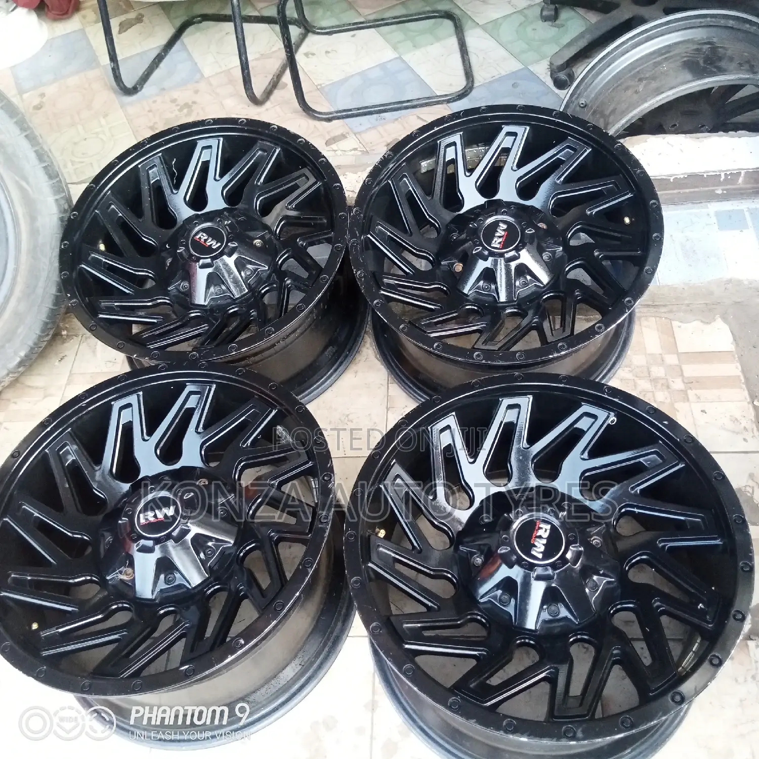 Set of Toyota Sport Rims Size 17 for Prado