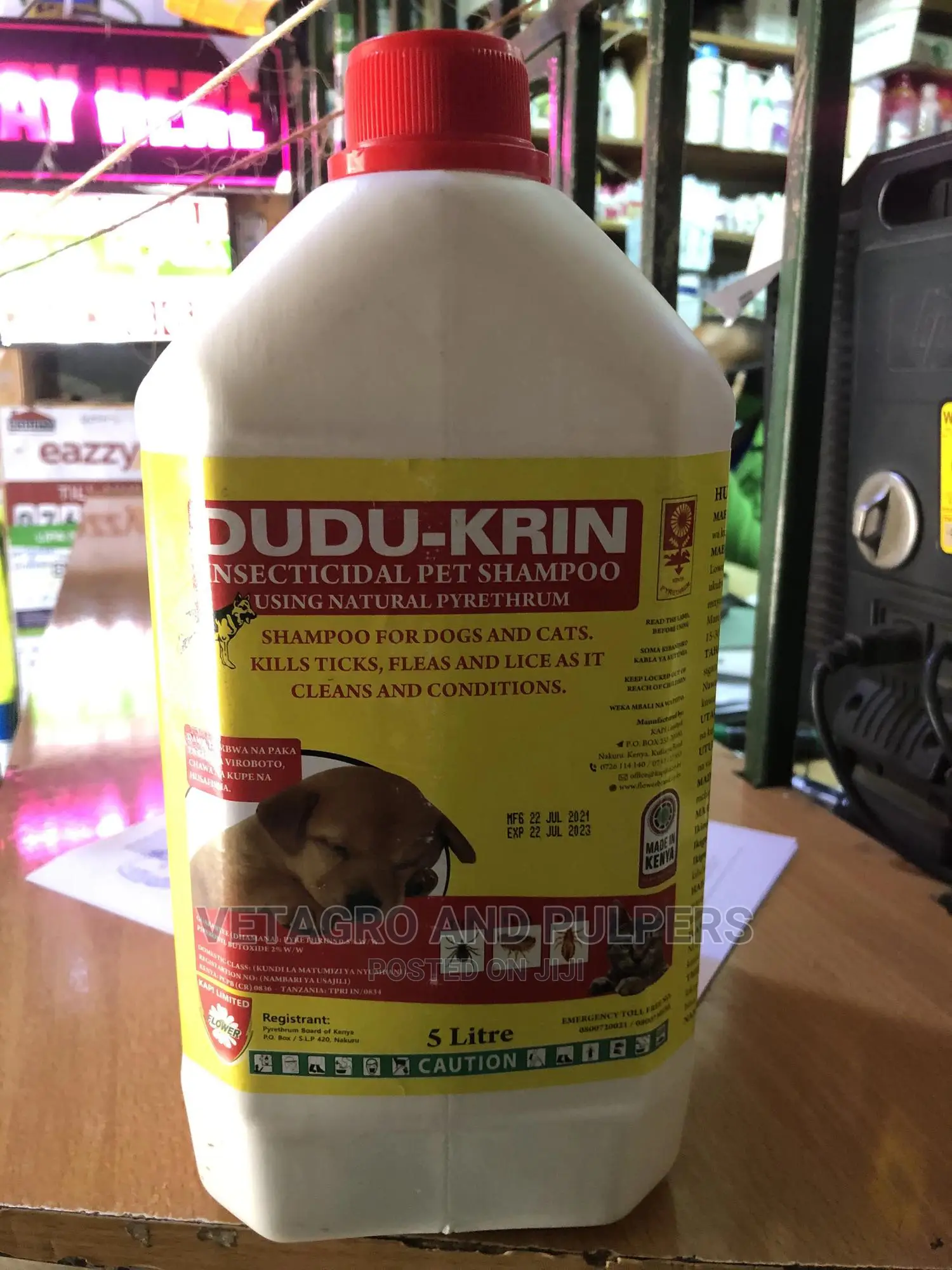 Dudu-krin Pet Shampoo 5ltr