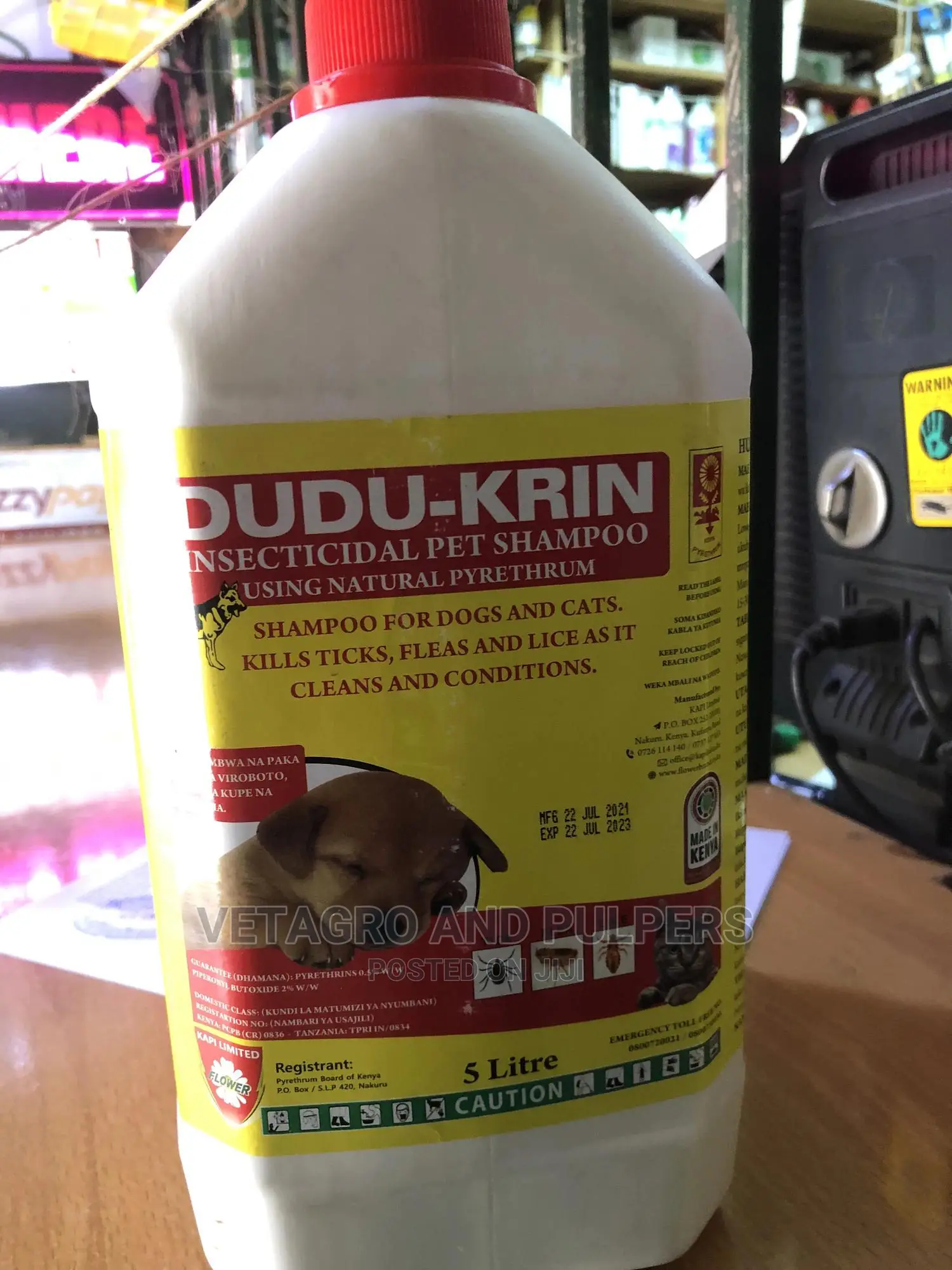 Dudu-krin Pet Shampoo 5ltr