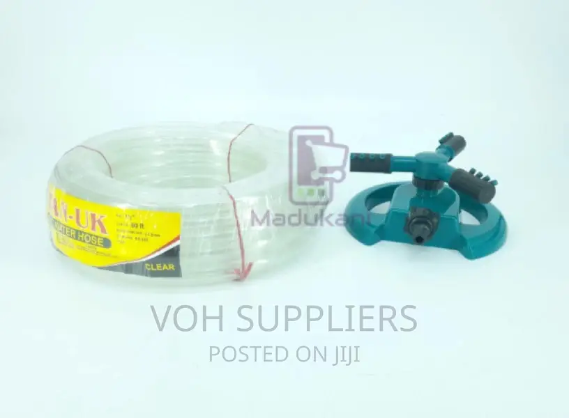 Lawn Garden Sprinkler With 8m Hose Pipe