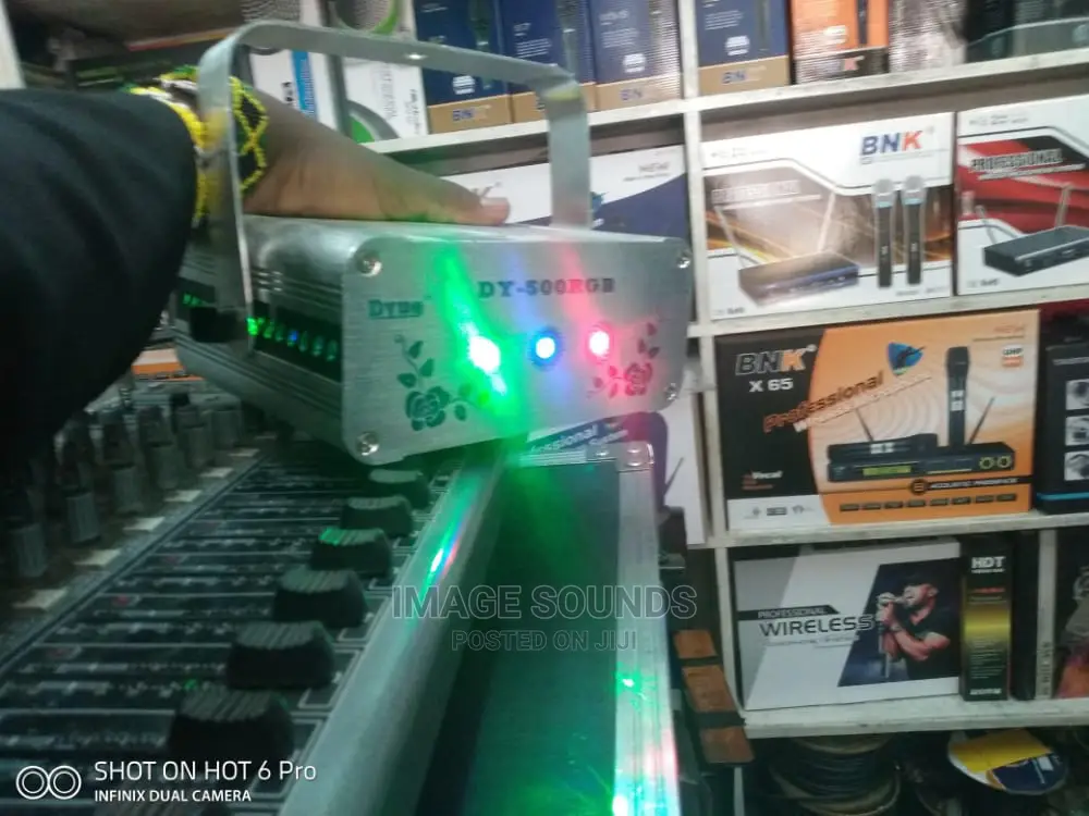 Multicolored Laser Light