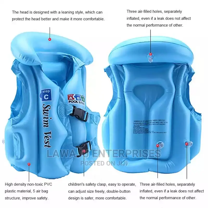 Swimming Vest/ Swimming Floater Jacket For Kids