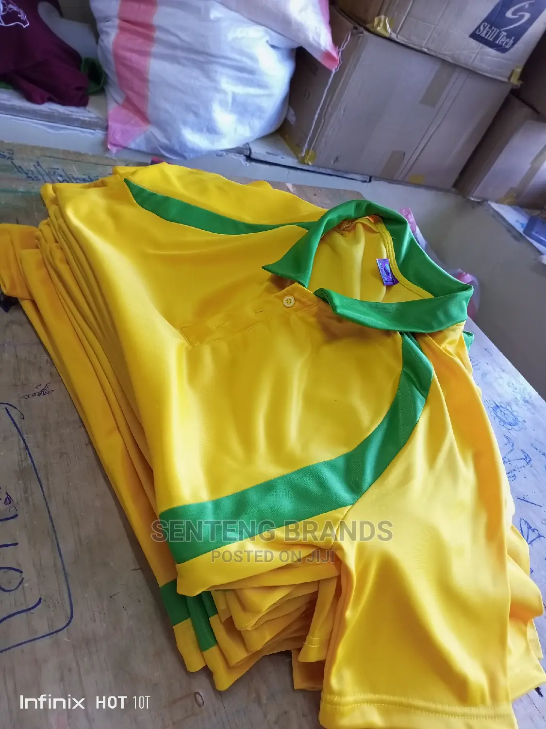 Customised Polo T-Shirts.
