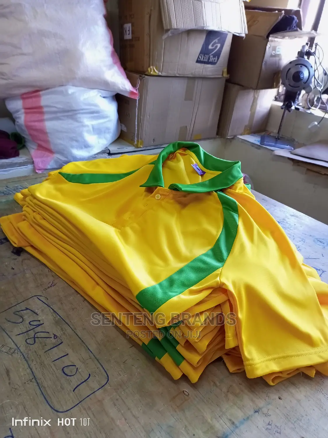 Customised Polo T-Shirts.