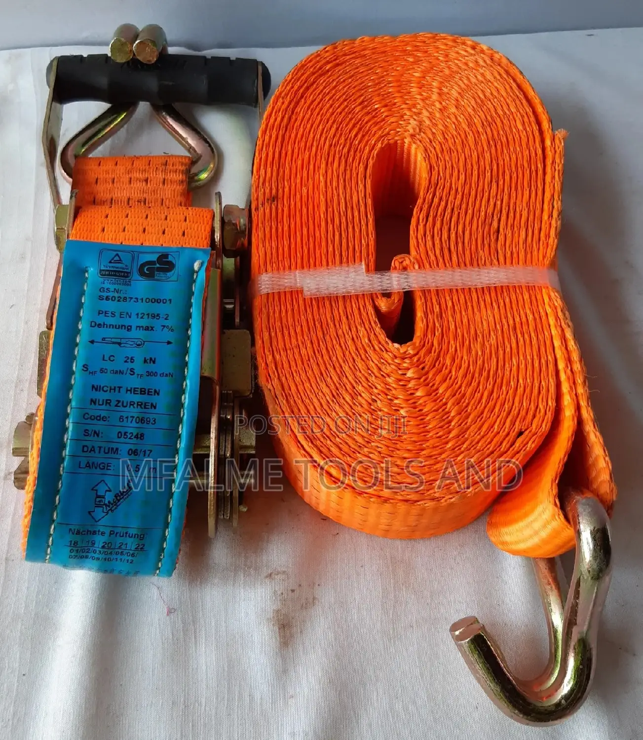 Ratchet Strap - Heavy Duty Tie Down Ex-uk