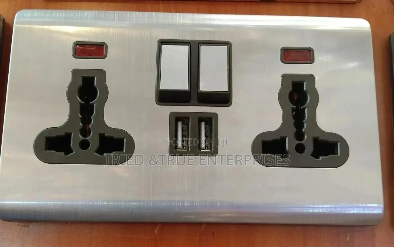 Silver Twin Socket
