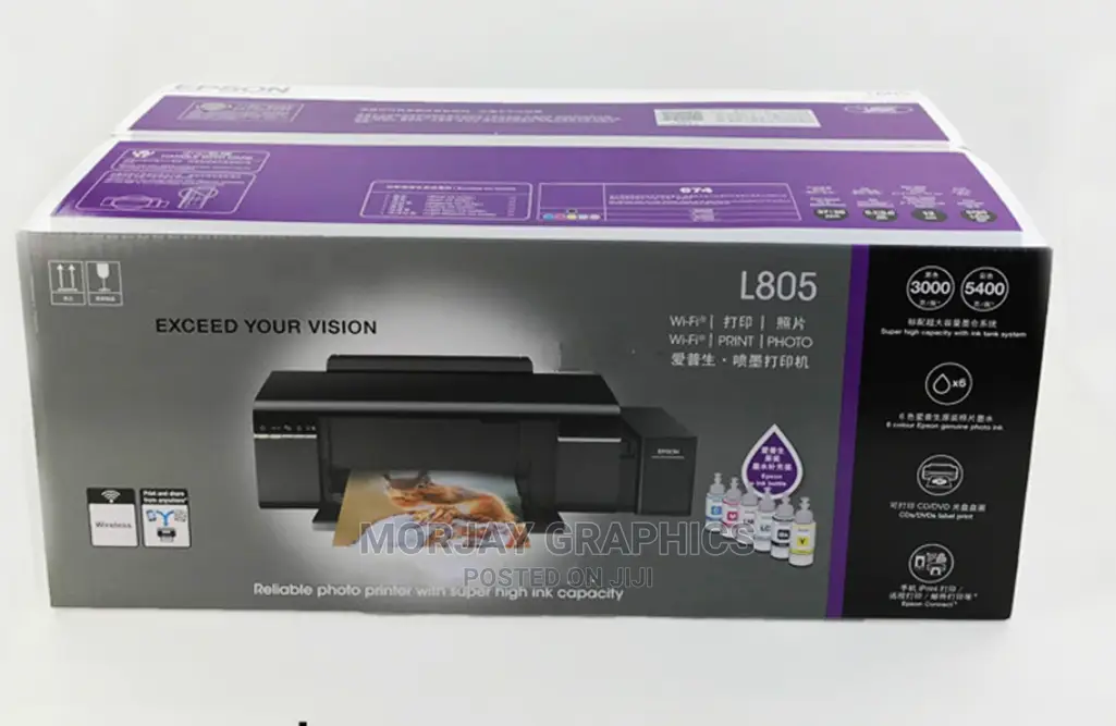 A4 Size 6 Colors Epson L805