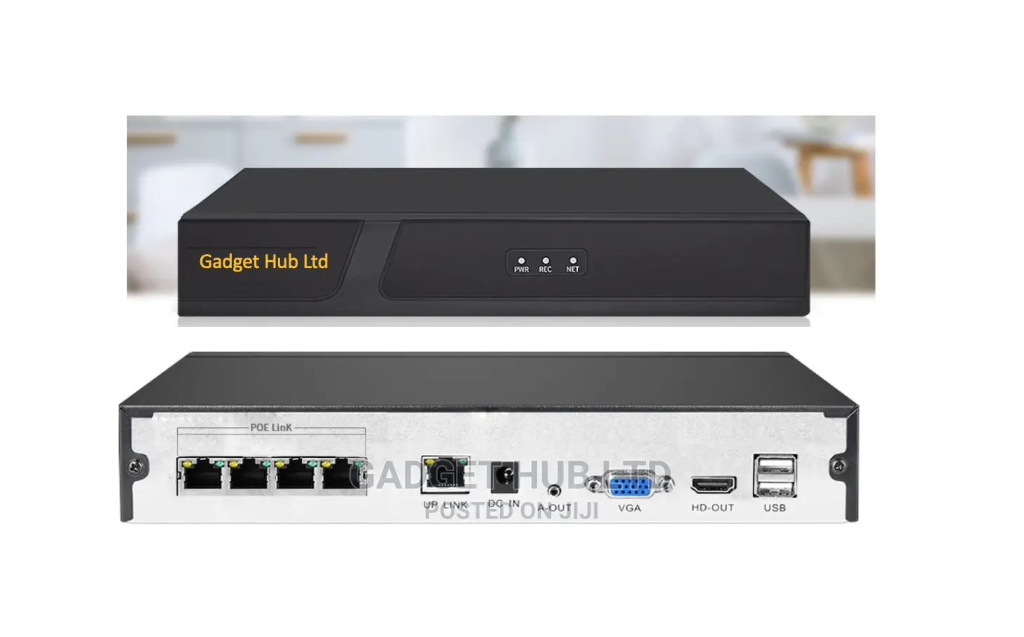 CCTV Poe Nvr 4 Channel, Supports 2mp, 3mp, 5mp Cameras