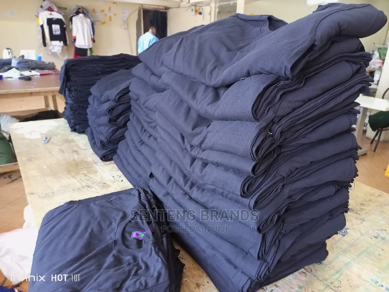 Excellent Black Plain Cotton T-Shirts