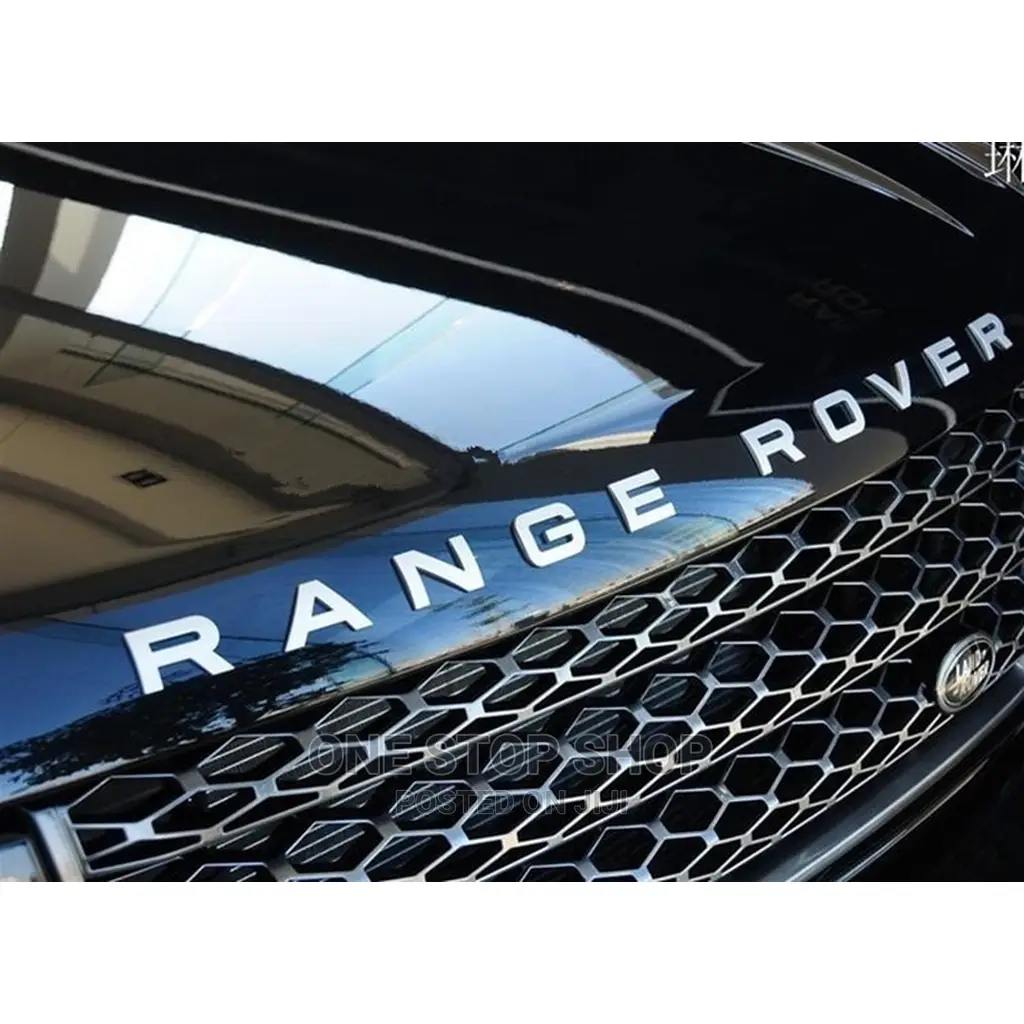 Chrome Lettering for Range Rover