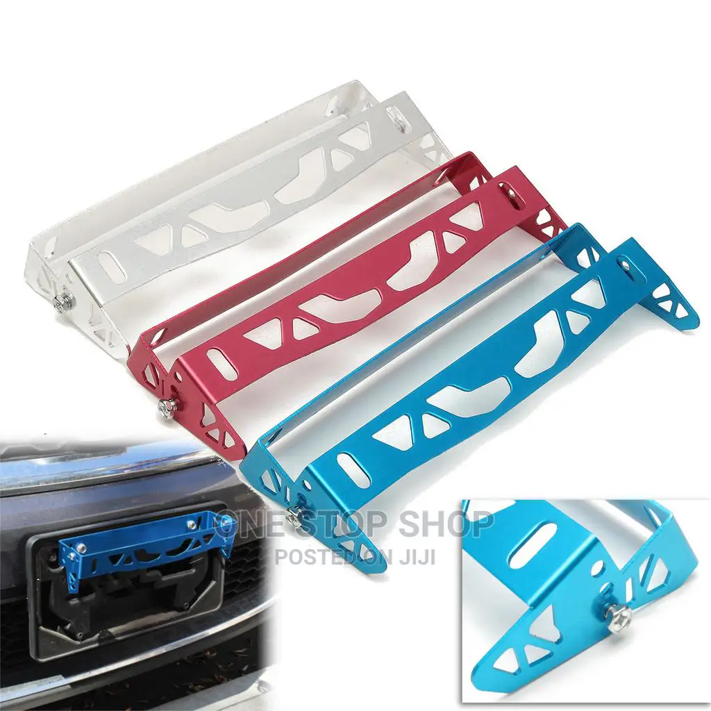Universal Auto Car Truck Bumper Tilt Number Plate Holder