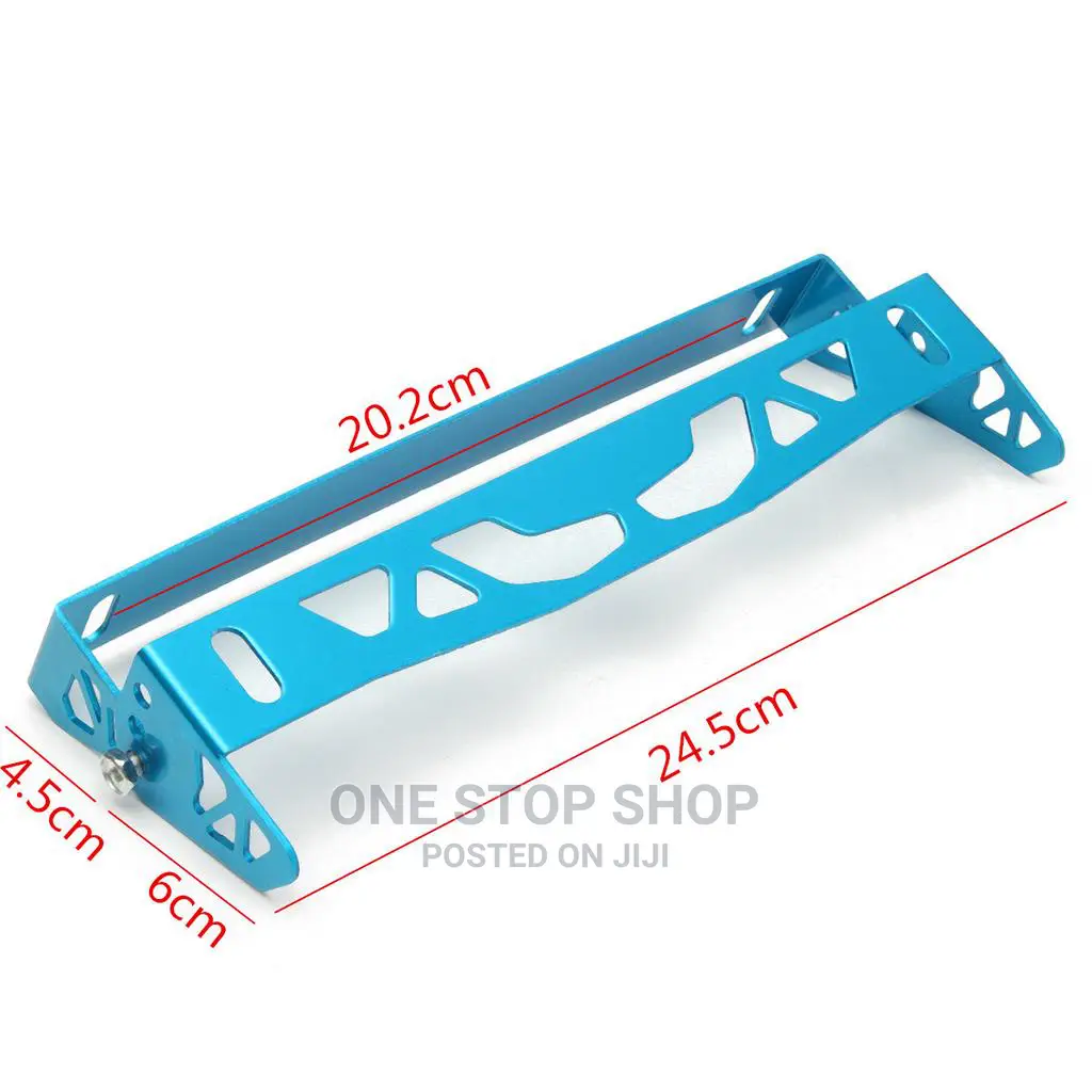 Universal Auto Car Truck Bumper Tilt Number Plate Holder