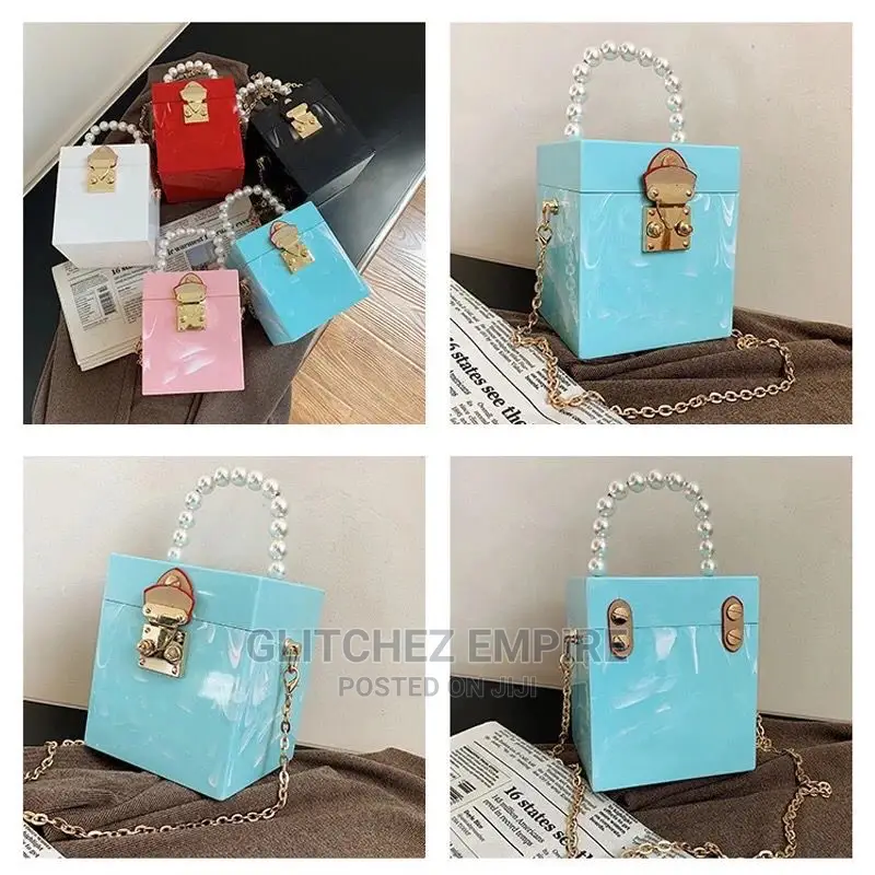Acrylic Clutch Box Mini Purse