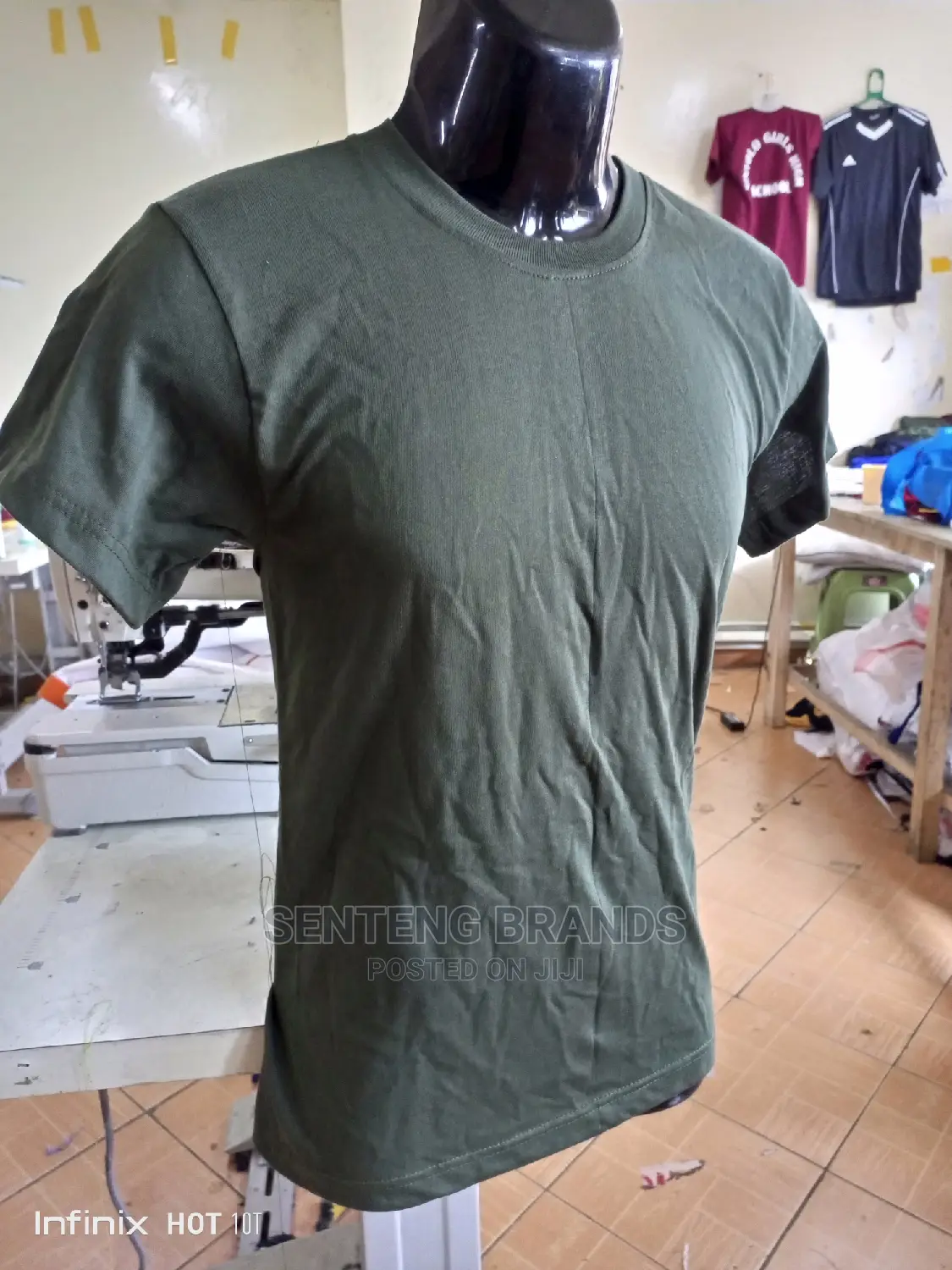 Jungle Green Cotton T-Shirts