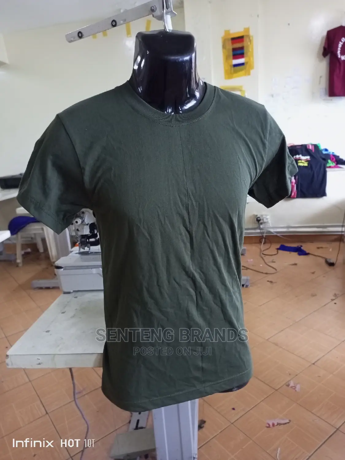 Jungle Green Cotton T-Shirts