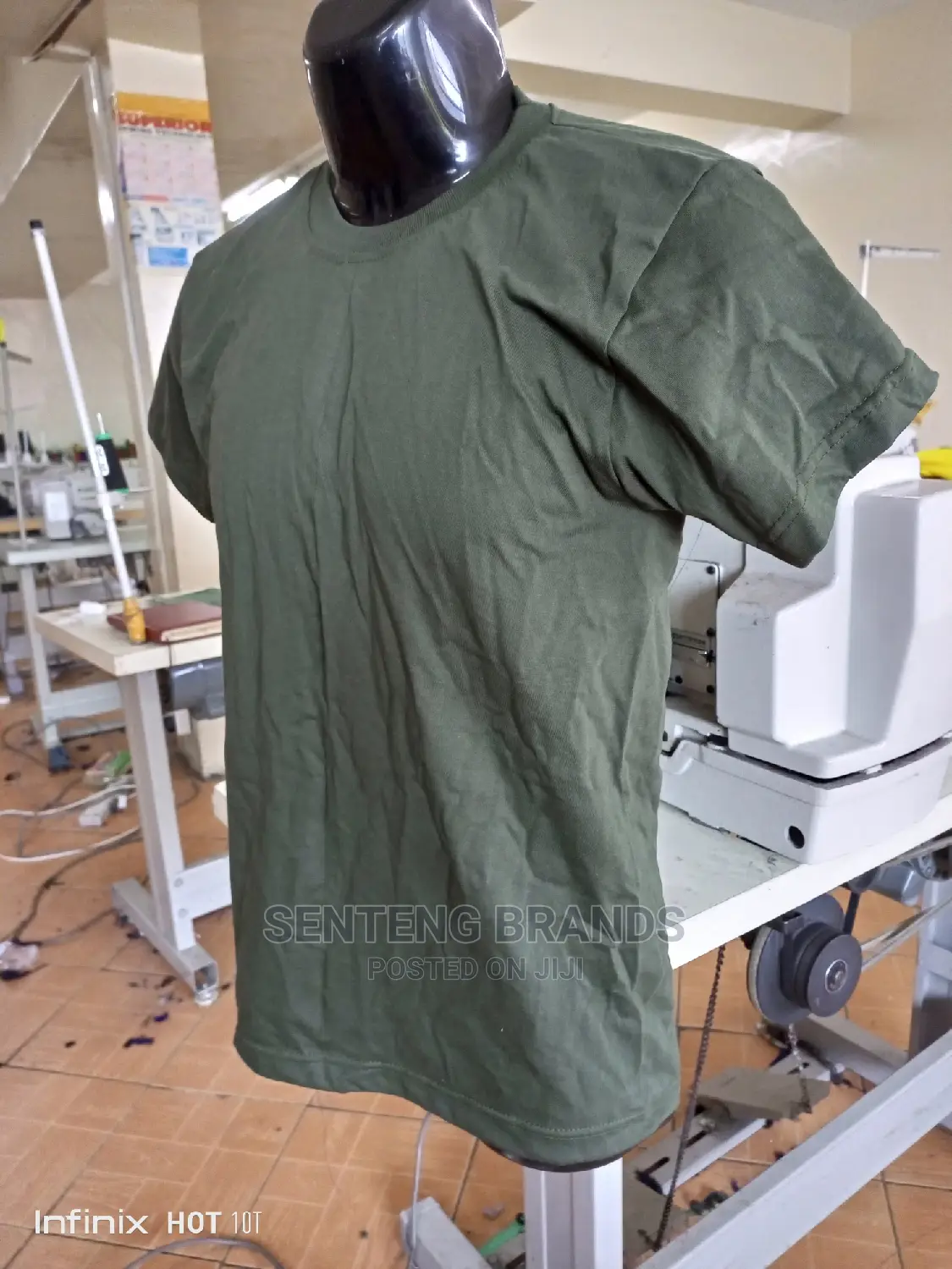 Jungle Green Cotton T-Shirts