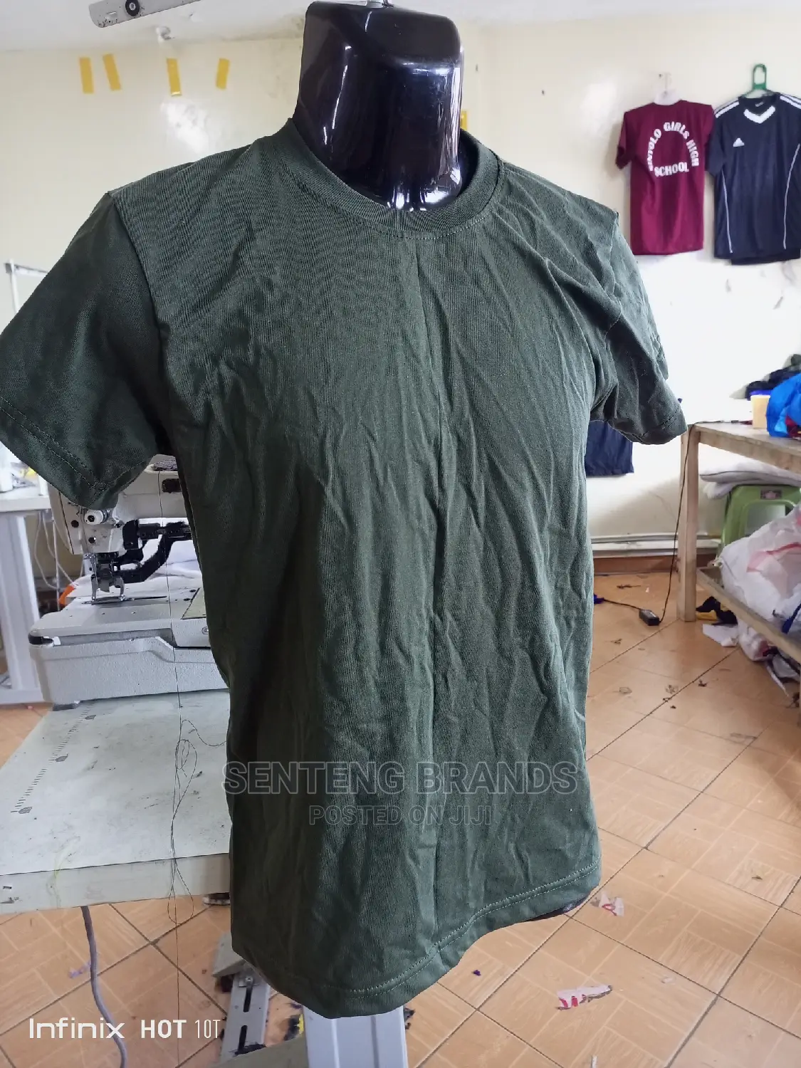 Jungle Green Cotton T-Shirts