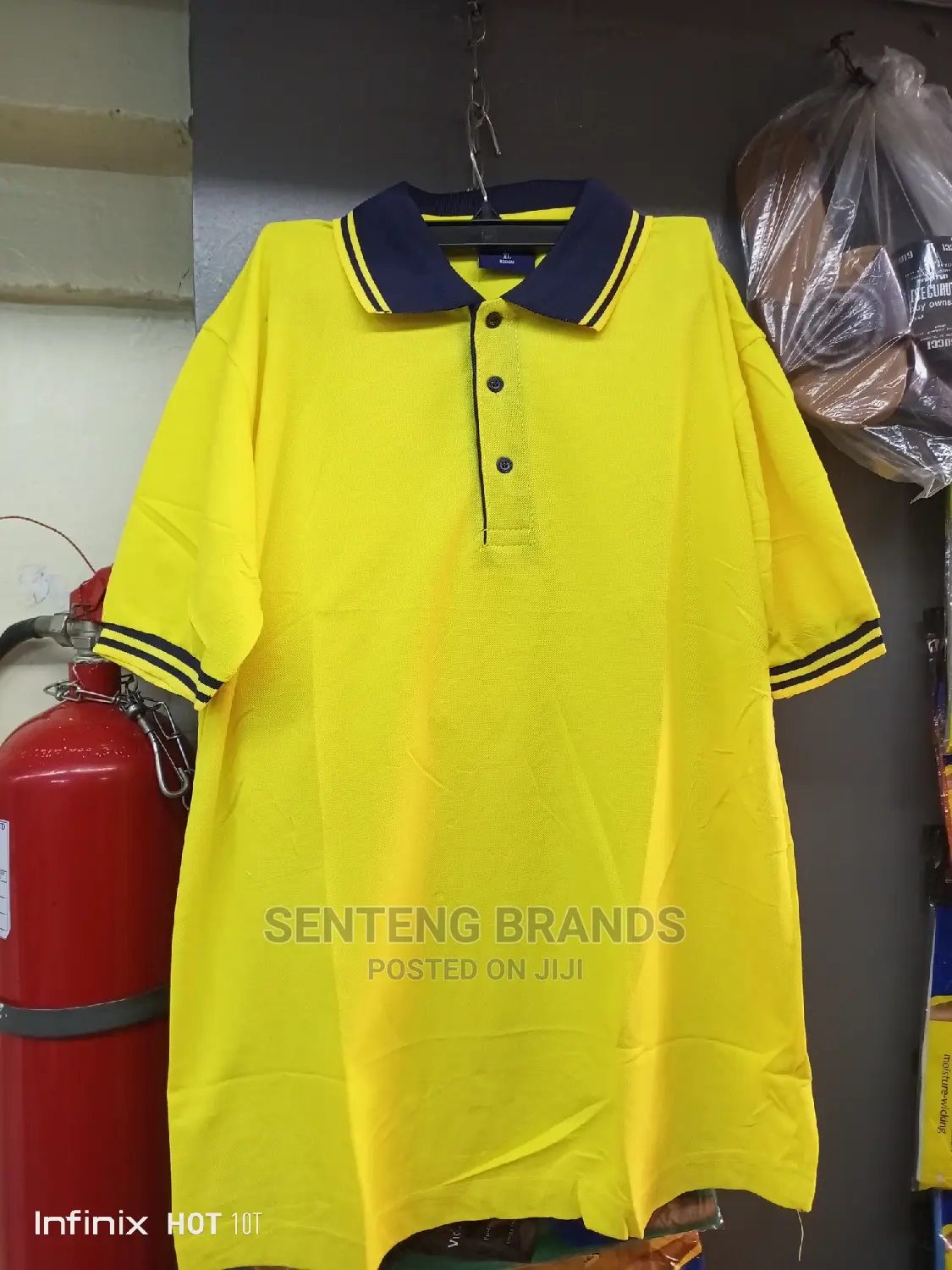 Yellow Polo T Shirt Corporate