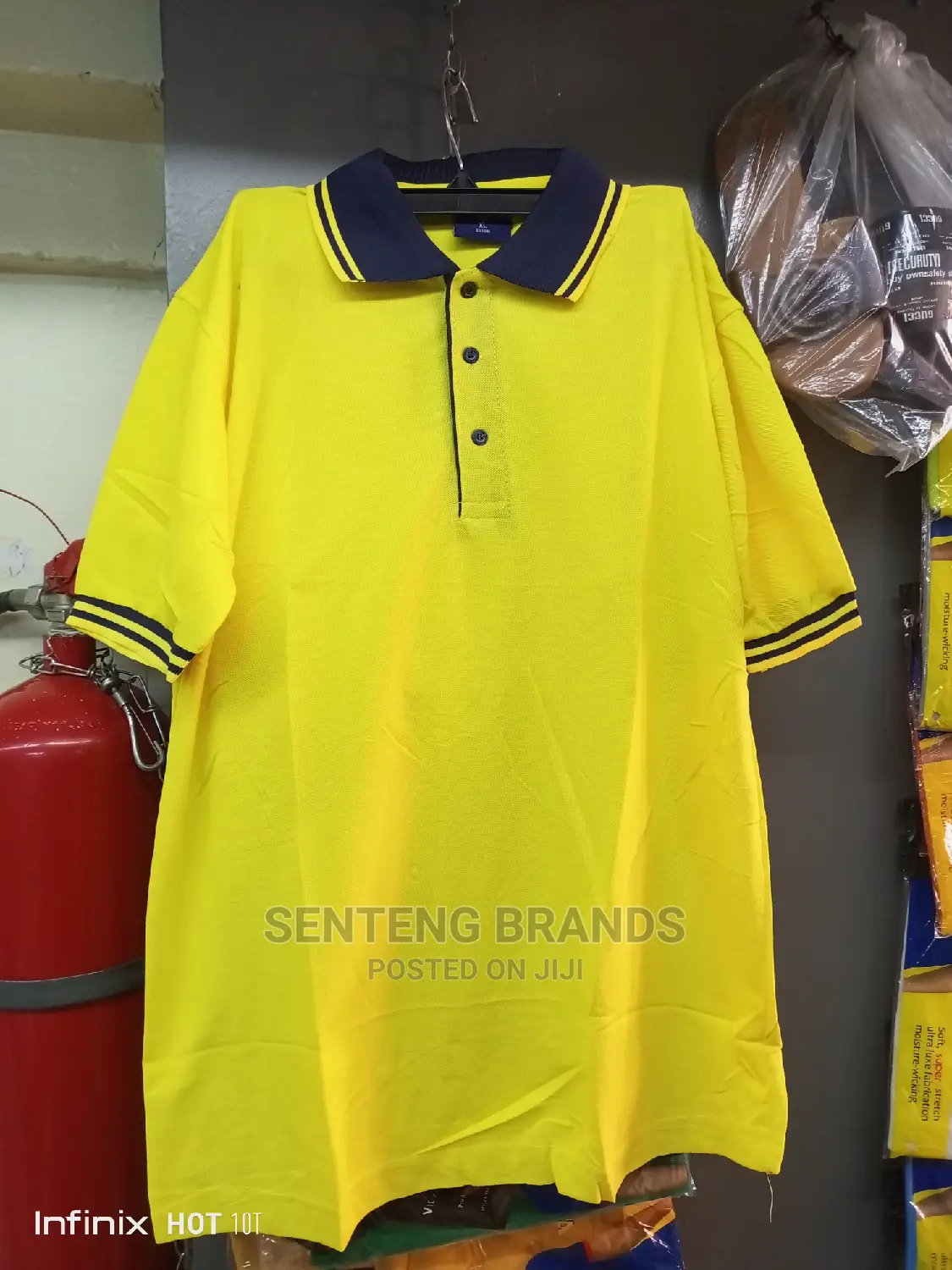 Yellow Polo T Shirt Corporate