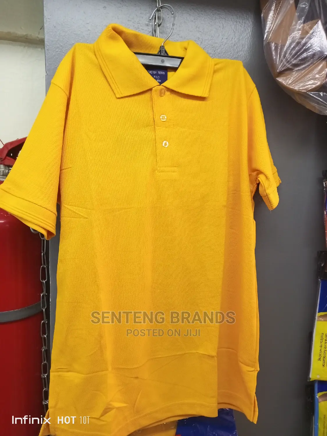 Golden Yellow Polo T-Shirts