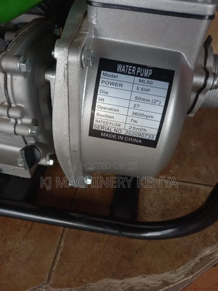 5.5hp Milano Water Pump 2"
