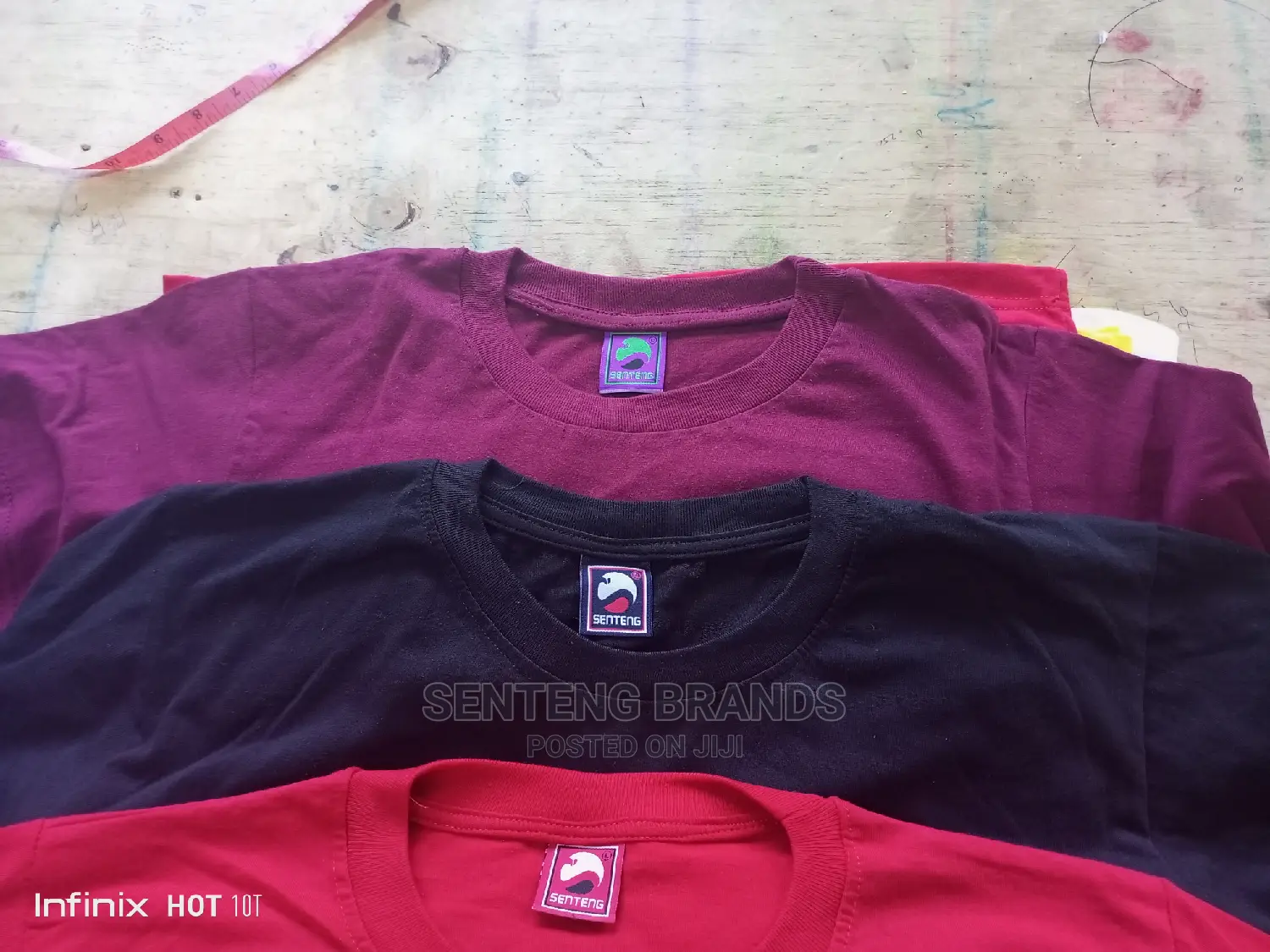Maroon, Black,Red T-Shirts