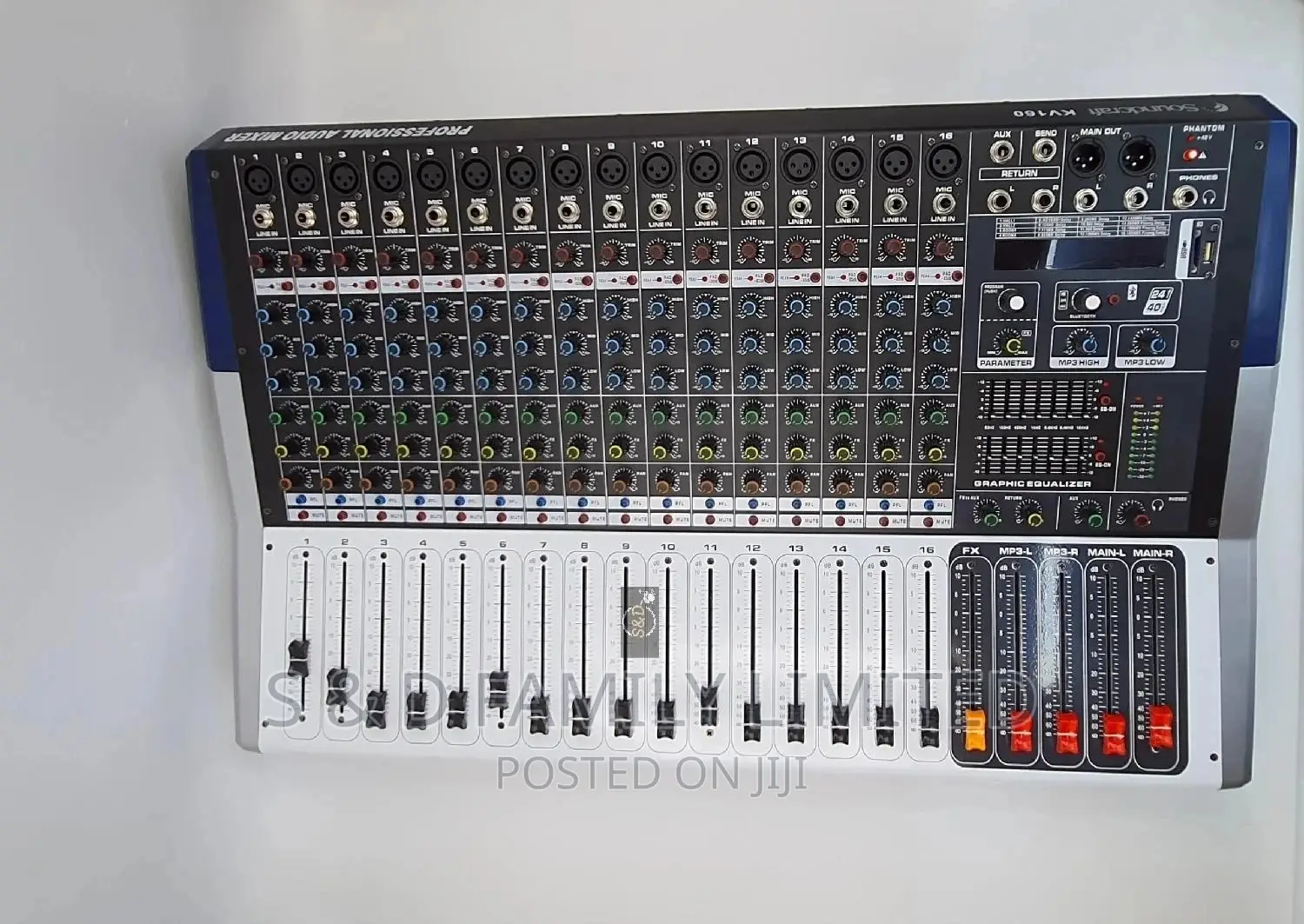 Soundcraft KV160 Powered Professional Audio Mixer