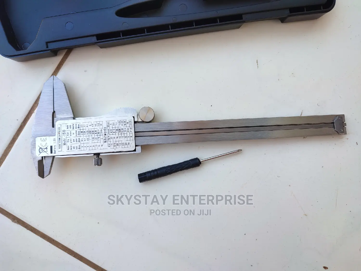 Digital Vernier Caliper Stainless Steel 6"