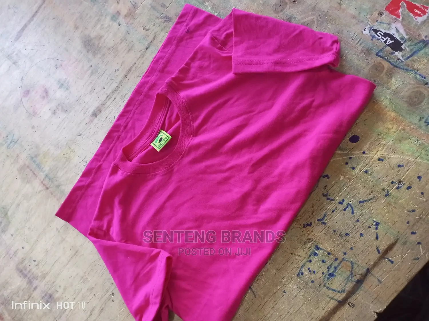 Pink Cotton T-Shirts