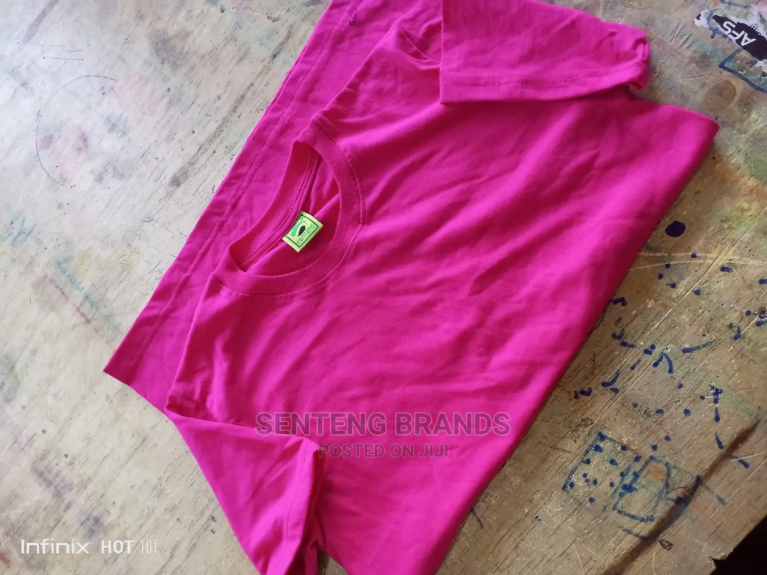 Pink Cotton T-Shirts