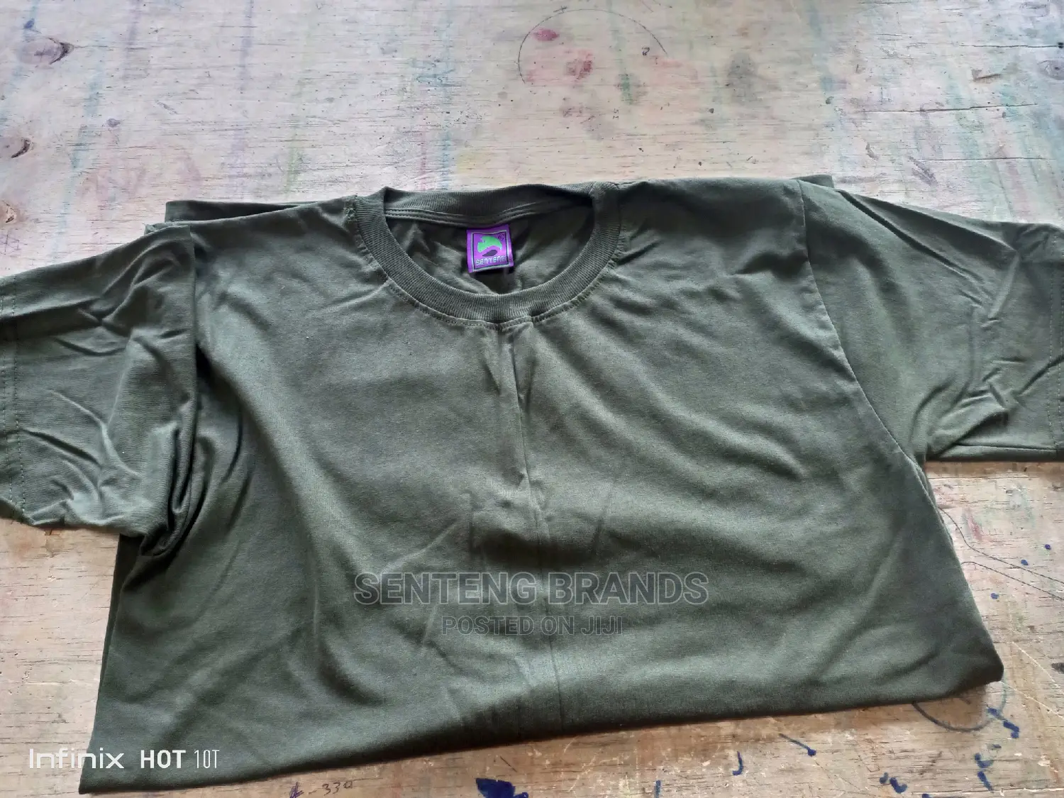 Jungle Green Cotton T-Shirts