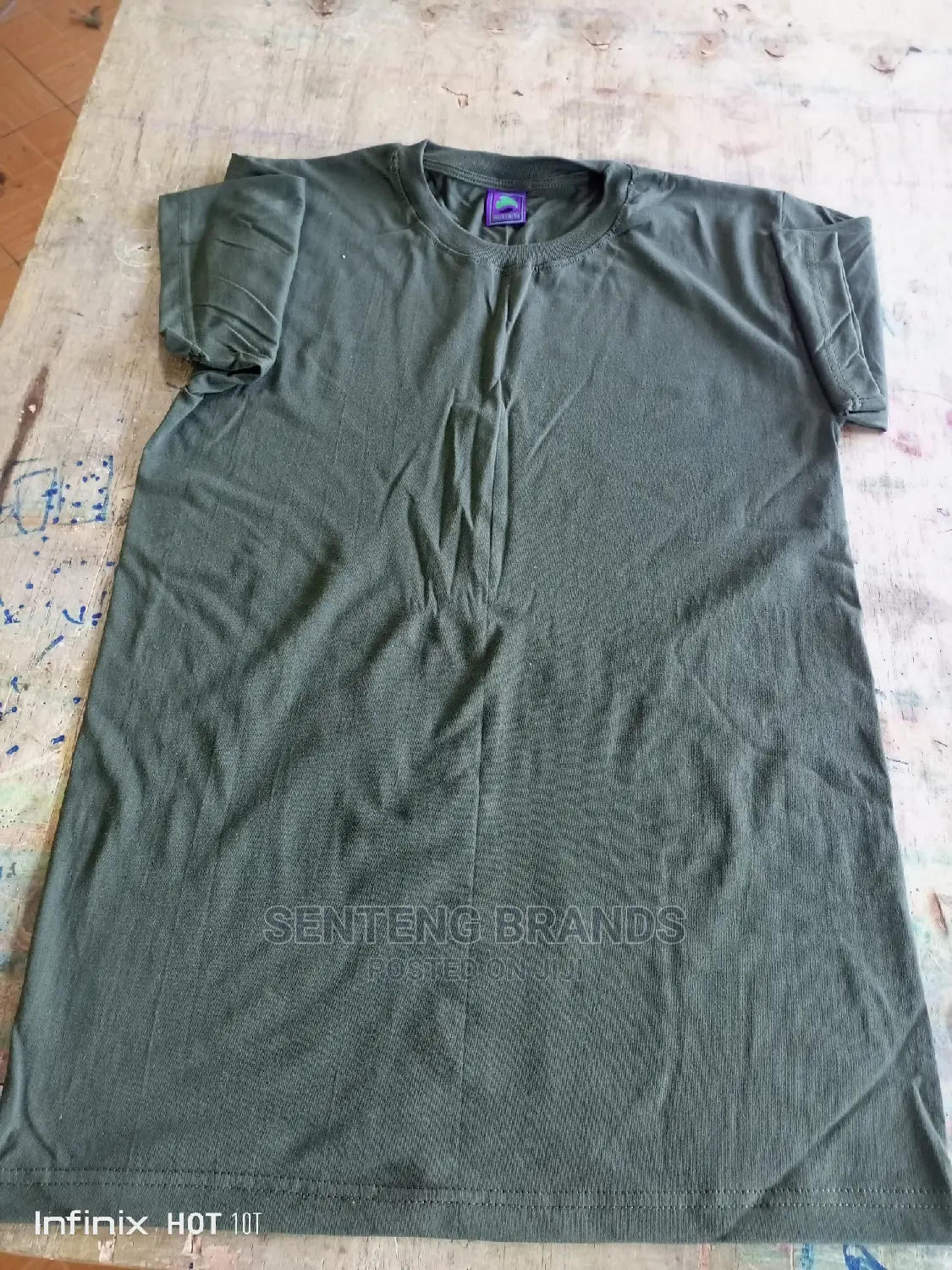 Jungle Green Cotton T-Shirts