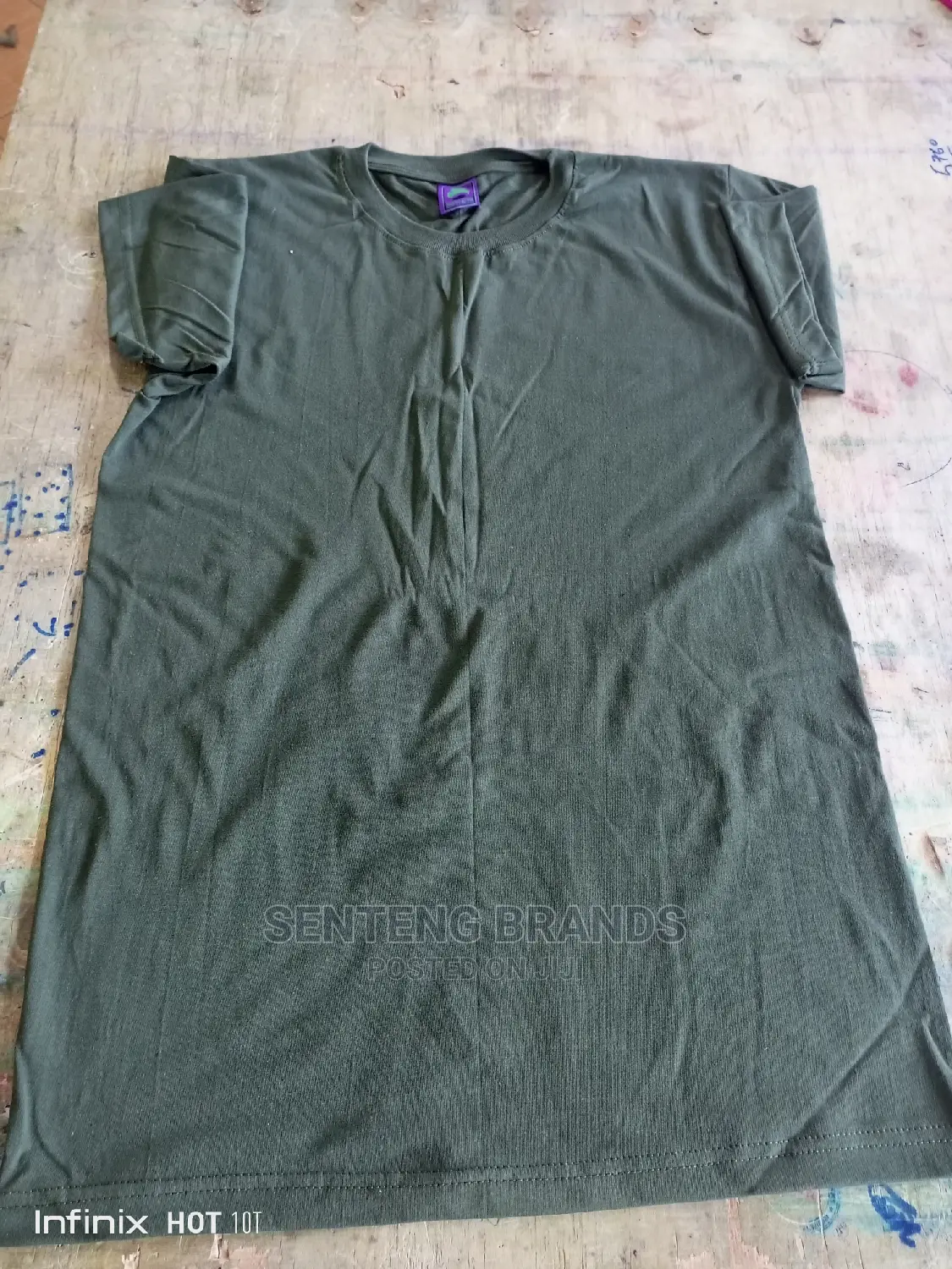 Jungle Green Cotton T-Shirts