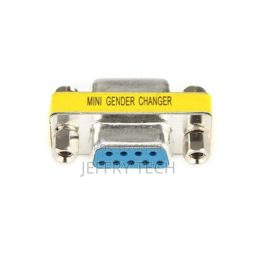 9 Pin RS-232 DB9 Female to Female Serial Cable Gender Change