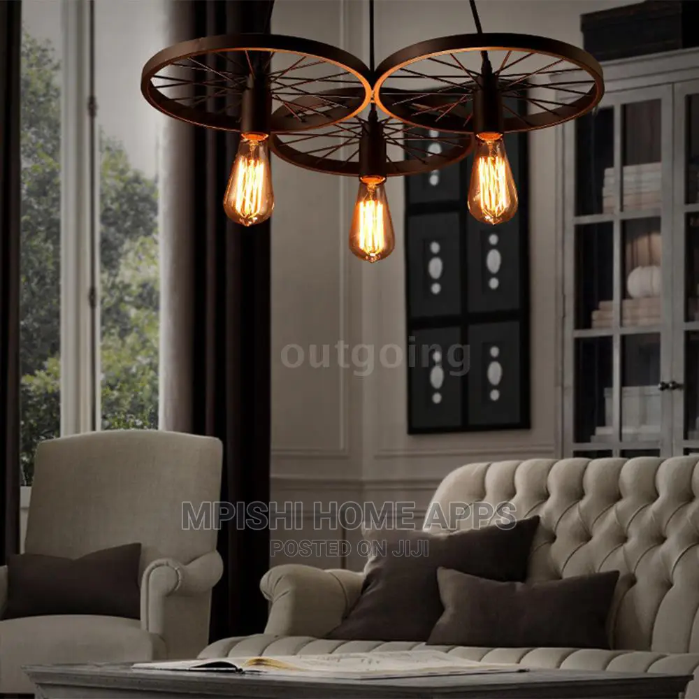 3pcs Wheel Shape Pendant Lights